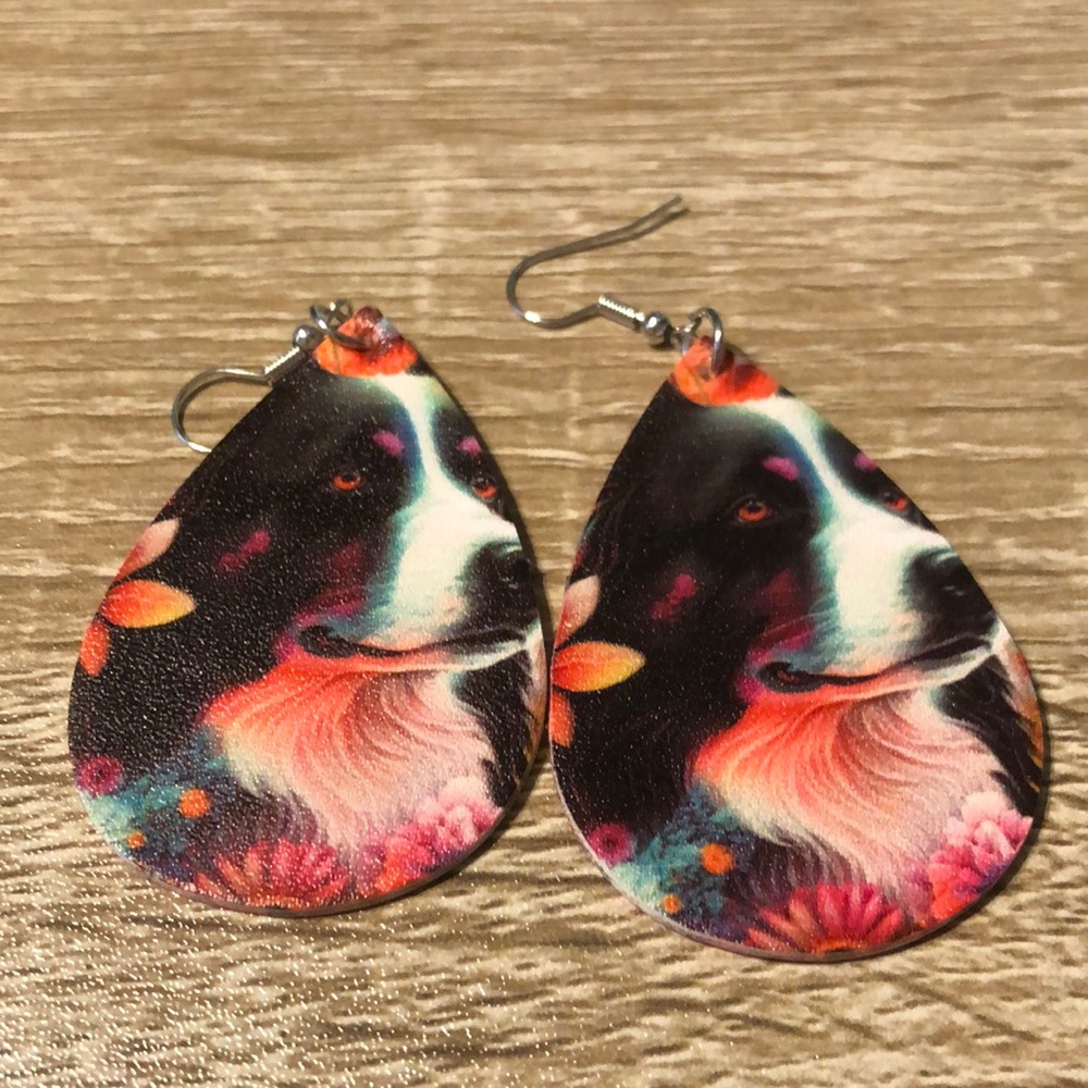 Puppy earrings